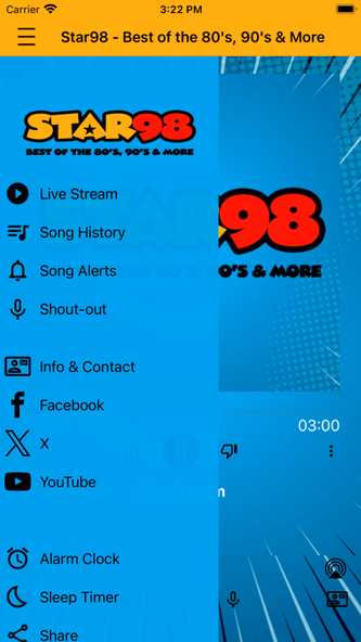 Star98 - The Best Mix Screenshot 2 - AppWisp.com Star98 - The Best Mix Screenshot 2 - AppWisp.com