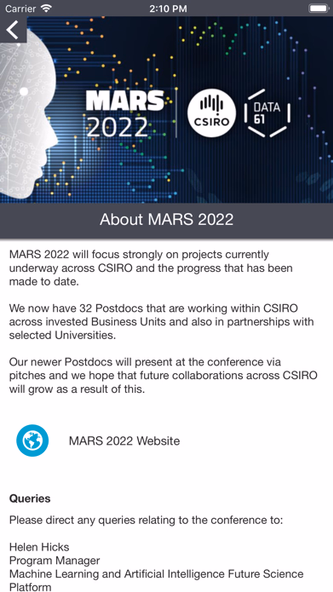 CSIRO events Screenshot 3 - AppWisp.com CSIRO events Screenshot 3 - AppWisp.com