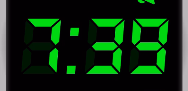 Digital Clock - Alarm Clock Header - AppWisp.com Digital Clock - Alarm Clock Header - AppWisp.com