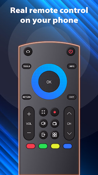 TV Remote - Universal Control Screenshot 1 - AppWisp.com TV Remote - Universal Control Screenshot 1 - AppWisp.com