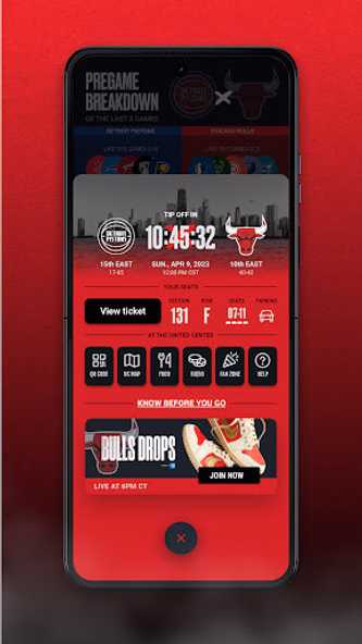 Chicago Bulls Screenshot 4 - AppWisp.com Chicago Bulls Screenshot 4 - AppWisp.com