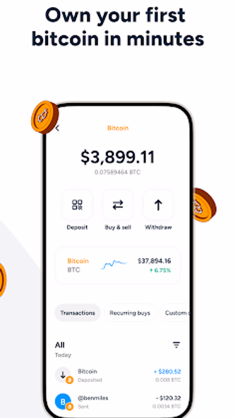Shakepay: Buy Bitcoin Canada Screenshot 3 - AppWisp.com Shakepay: Buy Bitcoin Canada Screenshot 3 - AppWisp.com