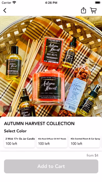 Cypress Bridge Candle Co Screenshot 3 - AppWisp.com Cypress Bridge Candle Co Screenshot 3 - AppWisp.com