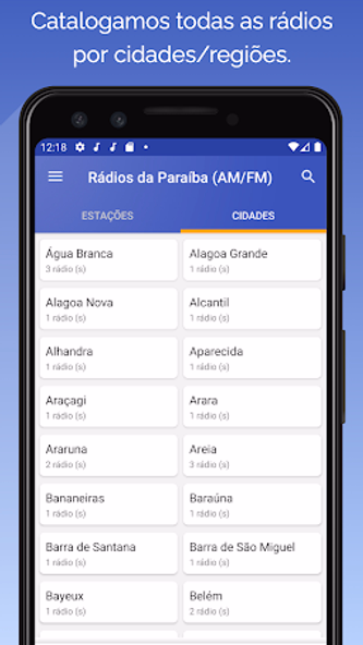 Rádios da Paraíba (AM/FM) Screenshot 2 - AppWisp.com Rádios da Paraíba (AM/FM) Screenshot 2 - AppWisp.com