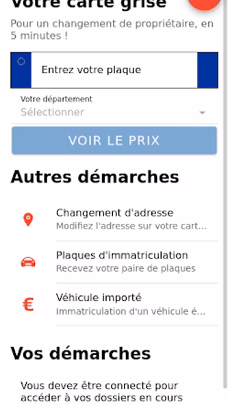 Switch Carte Grise Screenshot 2 - AppWisp.com Switch Carte Grise Screenshot 2 - AppWisp.com