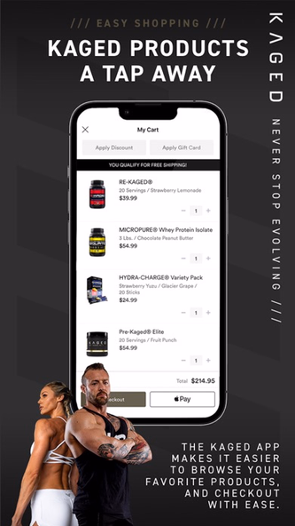 Kaged Shop Screenshot 4 - AppWisp.com Kaged Shop Screenshot 4 - AppWisp.com