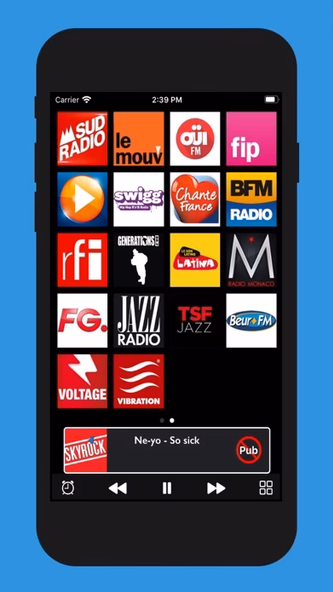 Radios FM: Top France Screenshot 2 - AppWisp.com Radios FM: Top France Screenshot 2 - AppWisp.com