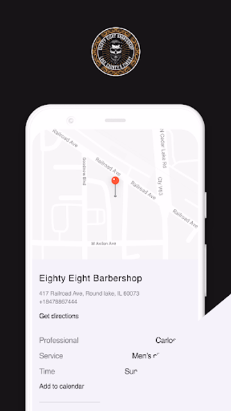 Eighty Eight Barbershop Screenshot 1 - AppWisp.com Eighty Eight Barbershop Screenshot 1 - AppWisp.com