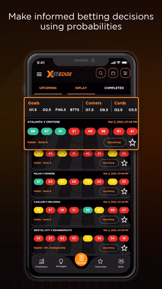 XBet Edge: Football Statistics Screenshot 1 - AppWisp.com XBet Edge: Football Statistics Screenshot 1 - AppWisp.com