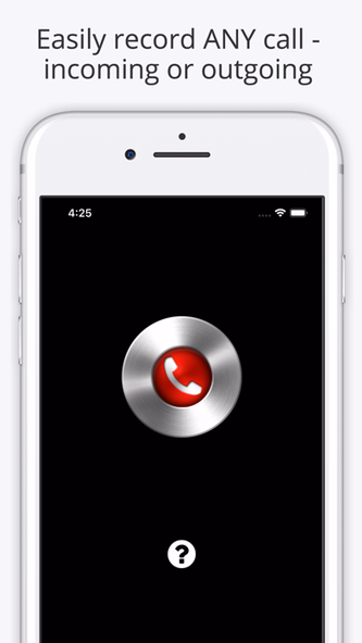 Call Recorder Lite for iPhone Screenshot 1 - AppWisp.com Call Recorder Lite for iPhone Screenshot 1 - AppWisp.com