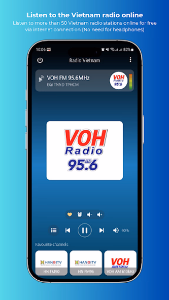 Radio Vietnam Online AM/FM Screenshot 1 - AppWisp.com