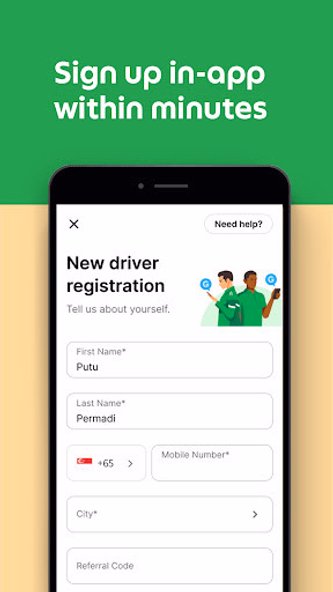 Grab Driver: App for Partners Screenshot 2 - AppWisp.com Grab Driver: App for Partners Screenshot 2 - AppWisp.com