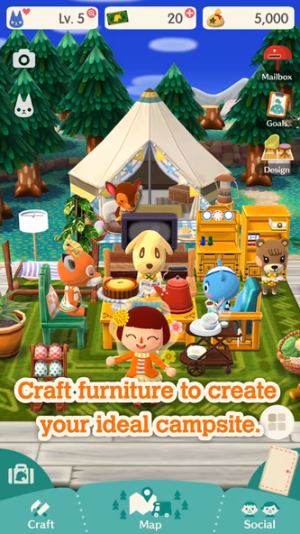 Animal Crossing: Pocket Camp Screenshot 2 - AppWisp.com Animal Crossing: Pocket Camp Screenshot 2 - AppWisp.com