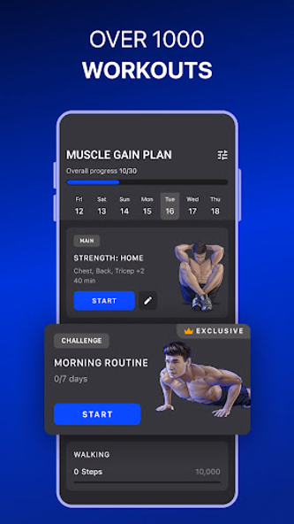 Muscle Booster – Plan Workouts Screenshot 3 - AppWisp.com Muscle Booster – Plan Workouts Screenshot 3 - AppWisp.com