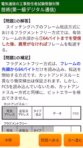 技術(第一級デジタル)- 電気通信の工事担任者試験対策 Screenshot 1 - AppWisp.com 技術(第一級デジタル)- 電気通信の工事担任者試験対策 Screenshot 1 - AppWisp.com