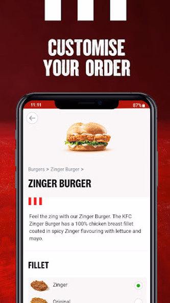 KFC New Zealand Screenshot 4 - AppWisp.com KFC New Zealand Screenshot 4 - AppWisp.com
