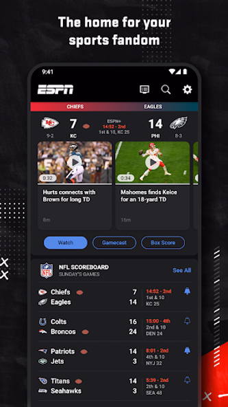 ESPN Screenshot 1 - AppWisp.com ESPN Screenshot 1 - AppWisp.com