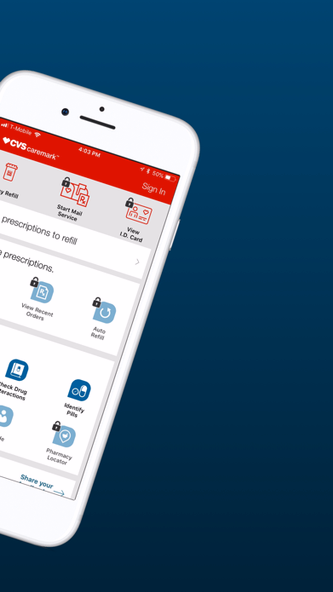 CVS Caremark Screenshot 2 - AppWisp.com CVS Caremark Screenshot 2 - AppWisp.com