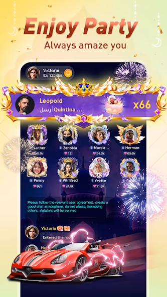 YOOY- Group Voice Chat Screenshot 4 - AppWisp.com