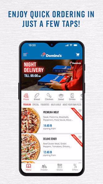 Domino’s Pizza Azerbaijan Screenshot 3 - AppWisp.com