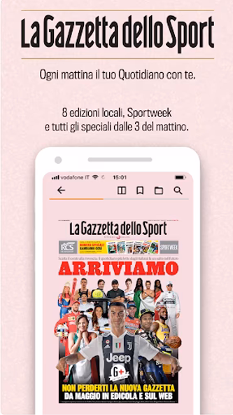 Gazzetta Reader Screenshot 1 - AppWisp.com Gazzetta Reader Screenshot 1 - AppWisp.com