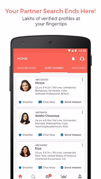 Pasi Matrimony - Shaadi App Screenshot 2 - AppWisp.com Pasi Matrimony - Shaadi App Screenshot 2 - AppWisp.com