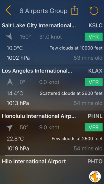 Aviation Weather Route Planner Screenshot 3 - AppWisp.com Aviation Weather Route Planner Screenshot 3 - AppWisp.com
