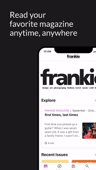 Frankie Magazine Screenshot 2 - AppWisp.com Frankie Magazine Screenshot 2 - AppWisp.com