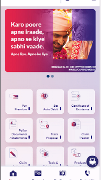 SBI Life Smart Care Screenshot 1 - AppWisp.com SBI Life Smart Care Screenshot 1 - AppWisp.com