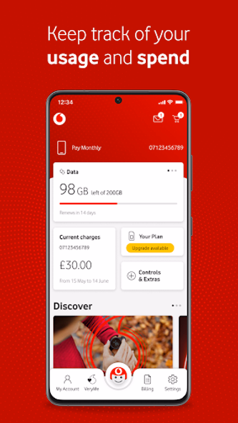 My Vodafone Screenshot 1 - AppWisp.com My Vodafone Screenshot 1 - AppWisp.com
