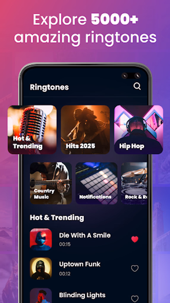 Ringtones for Android Phone Screenshot 2 - AppWisp.com Ringtones for Android Phone Screenshot 2 - AppWisp.com