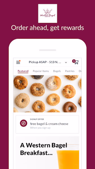 Western Bagel Screenshot 1 - AppWisp.com Western Bagel Screenshot 1 - AppWisp.com
