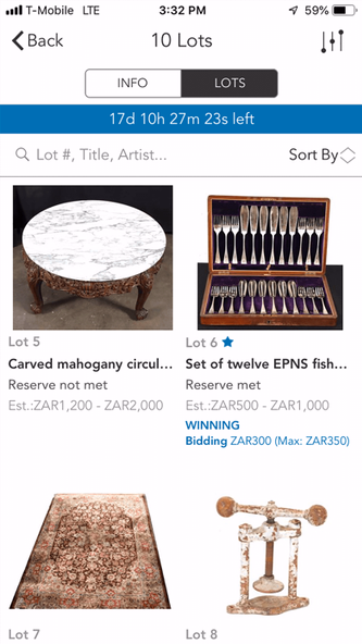 OldJW Auctioneers Screenshot 4 - AppWisp.com OldJW Auctioneers Screenshot 4 - AppWisp.com