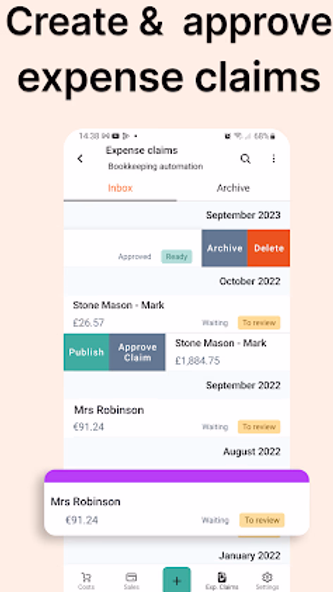 Receipt Tracker App - Dext Screenshot 4 - AppWisp.com Receipt Tracker App - Dext Screenshot 4 - AppWisp.com