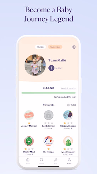 Baby Journey - Pregnancy App Screenshot 4 - AppWisp.com Baby Journey - Pregnancy App Screenshot 4 - AppWisp.com