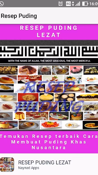 Resep Puding Lezat Screenshot 4 - AppWisp.com Resep Puding Lezat Screenshot 4 - AppWisp.com