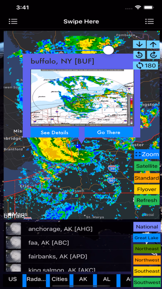US NOAA Radars 3D Lite Screenshot 1 - AppWisp.com US NOAA Radars 3D Lite Screenshot 1 - AppWisp.com