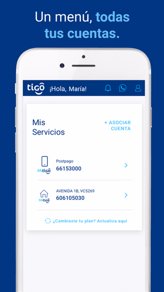 Mi Tigo Panamá Screenshot 1 - AppWisp.com Mi Tigo Panamá Screenshot 1 - AppWisp.com