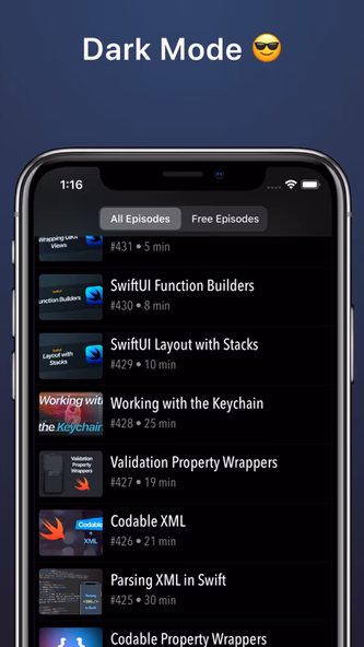 NSScreencast: Learn Swift Screenshot 4 - AppWisp.com NSScreencast: Learn Swift Screenshot 4 - AppWisp.com