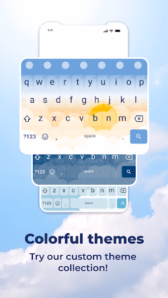 Weather Keyboard Screenshot 4 - AppWisp.com Weather Keyboard Screenshot 4 - AppWisp.com
