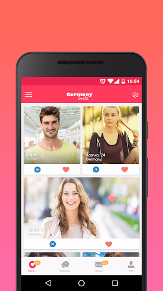 Germany Social: Dating & Chat Screenshot 1 - AppWisp.com Germany Social: Dating & Chat Screenshot 1 - AppWisp.com