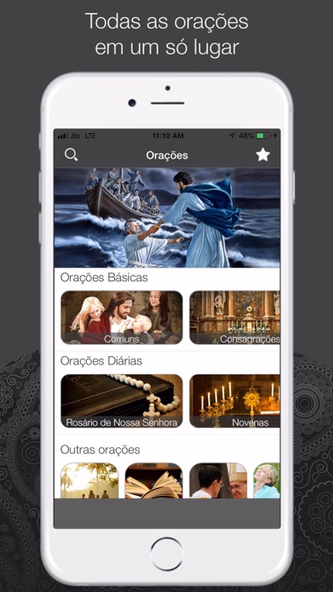 Orações Católicas Screenshot 1 - AppWisp.com Orações Católicas Screenshot 1 - AppWisp.com