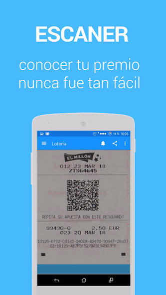 Lotería Escaner Screenshot 1 - AppWisp.com Lotería Escaner Screenshot 1 - AppWisp.com