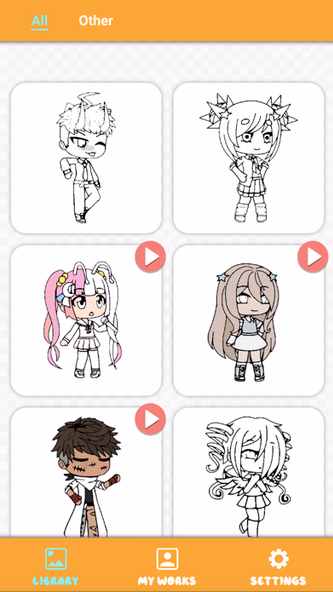 Princess Gacha ARTS Coloring! Screenshot 4 - AppWisp.com Princess Gacha ARTS Coloring! Screenshot 4 - AppWisp.com