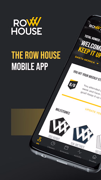 Row House - Indoor row classes Screenshot 1 - AppWisp.com Row House - Indoor row classes Screenshot 1 - AppWisp.com