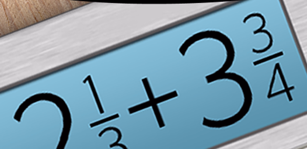 Fraction Calculator Plus Header - AppWisp.com Fraction Calculator Plus Header - AppWisp.com