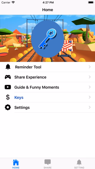 Keys For Subway Surfers Screenshot 1 - AppWisp.com Keys For Subway Surfers Screenshot 1 - AppWisp.com