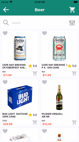 Collier’s Liquor Screenshot 3 - AppWisp.com Collier’s Liquor Screenshot 3 - AppWisp.com