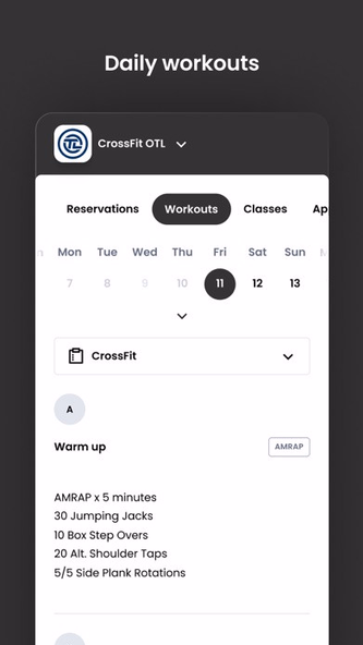CrossFit OTL Screenshot 4 - AppWisp.com CrossFit OTL Screenshot 4 - AppWisp.com