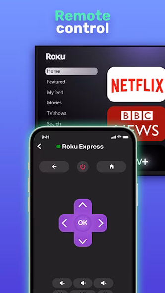 Tv Remote: Roku Remote Control Screenshot 1 - AppWisp.com
